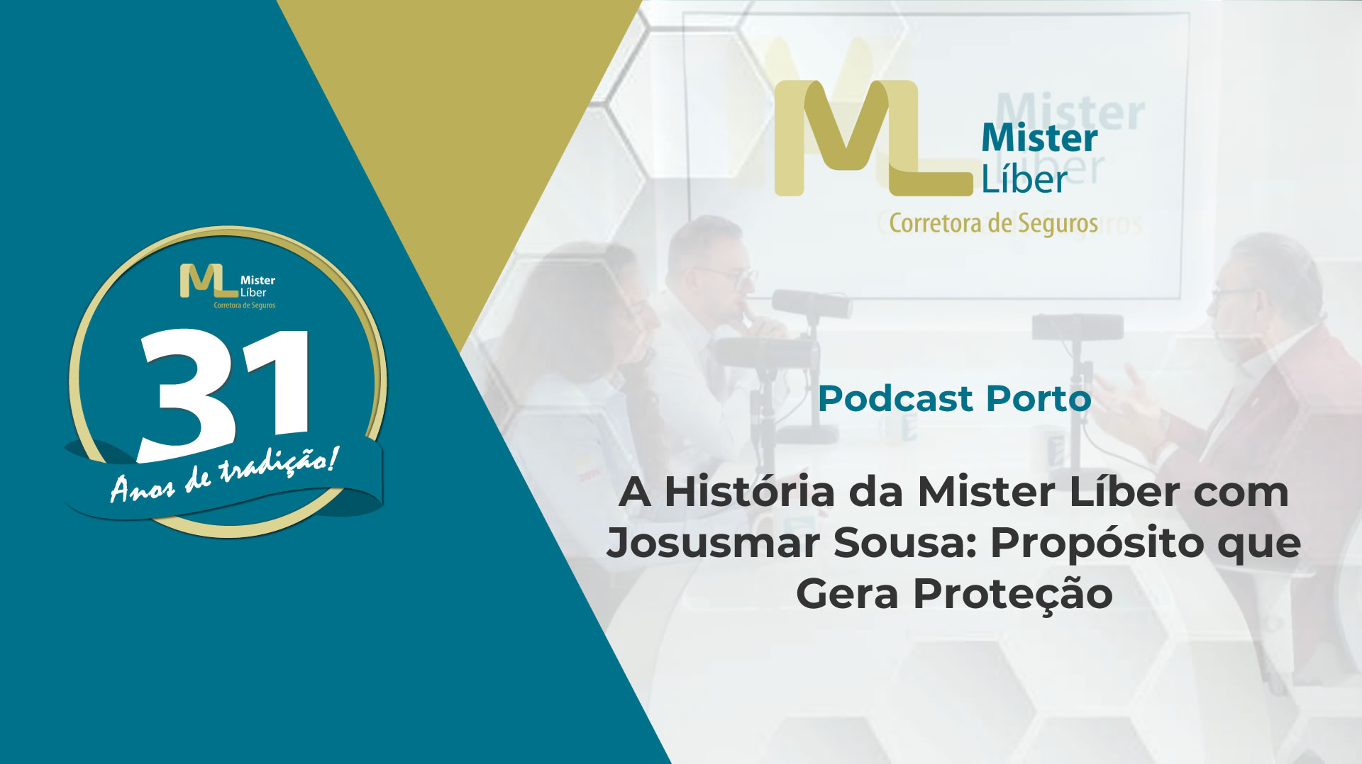 Podcast Porto | A História da Mister Líber com Josusmar Sousa: Propósito que Gera Proteção